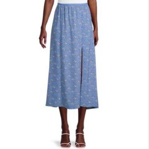 FRENCH CONNECTION Cersier Verona Floral Midi Skirt